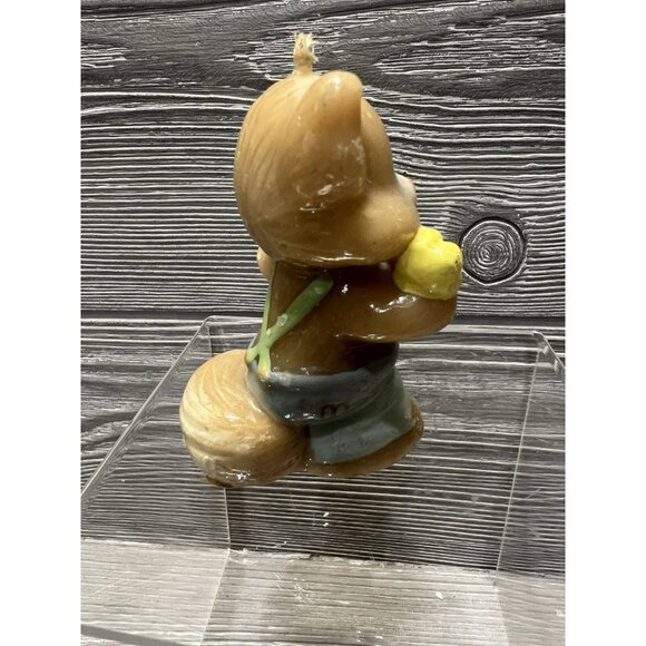 Vintage Kitty Cat Candle Feline Feelins 1980s Cute Figural Wax Kitten Decor - Picture 4 of 7